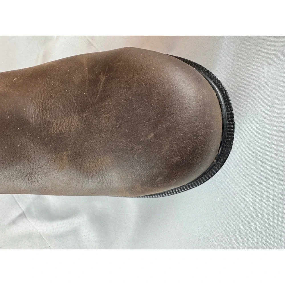 Herman Survivors Plower Steel Toe Waterproof Work Boots Mens 13 Brown Leather
